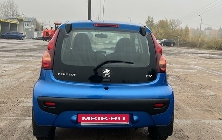 Peugeot 107 I рестайлинг, 2012 год, 475 000 рублей, 6 фотография