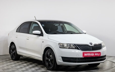 Skoda Rapid I, 2014 год, 1 029 000 рублей, 3 фотография