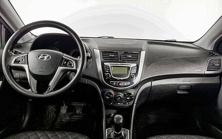 Hyundai Solaris II рестайлинг, 2013 год, 839 000 рублей, 14 фотография