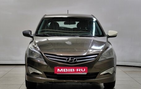 Hyundai Solaris II рестайлинг, 2014 год, 828 000 рублей, 3 фотография