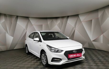 Hyundai Solaris II рестайлинг, 2018 год, 1 299 000 рублей, 3 фотография