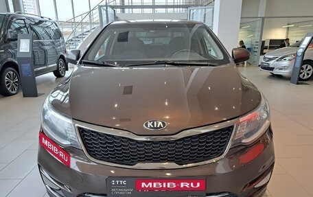 KIA Rio III рестайлинг, 2017 год, 977 000 рублей, 2 фотография