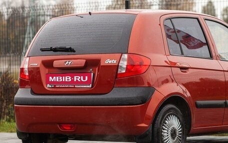 Hyundai Getz I рестайлинг, 2007 год, 655 000 рублей, 14 фотография