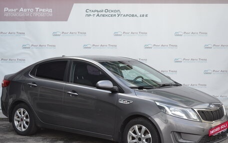 KIA Rio III рестайлинг, 2013 год, 890 000 рублей, 8 фотография