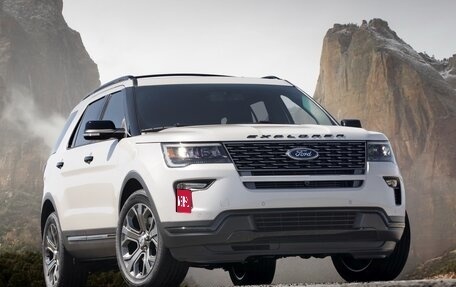 Ford Explorer VI, 2018 год, 4 350 000 рублей, 1 фотография