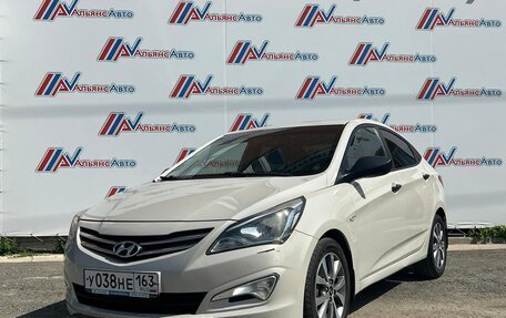 Hyundai Solaris II рестайлинг, 2014 год, 890 000 рублей, 3 фотография