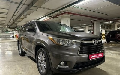 Toyota Highlander III, 2014 год, 3 450 000 рублей, 1 фотография