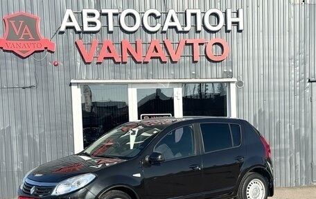 Renault Sandero I, 2010 год, 825 000 рублей, 1 фотография