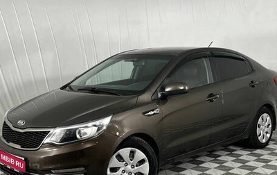 KIA Rio III рестайлинг, 2016 год, 990 000 рублей, 1 фотография