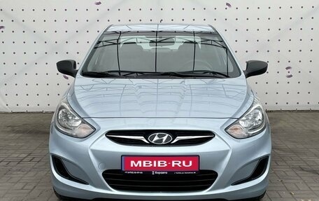 Hyundai Solaris II рестайлинг, 2012 год, 965 000 рублей, 3 фотография