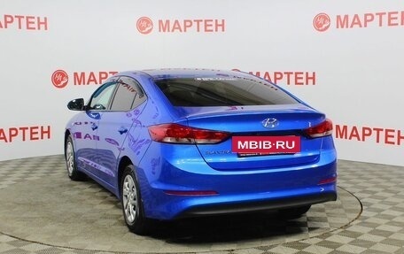 Hyundai Elantra VI рестайлинг, 2016 год, 1 595 000 рублей, 7 фотография