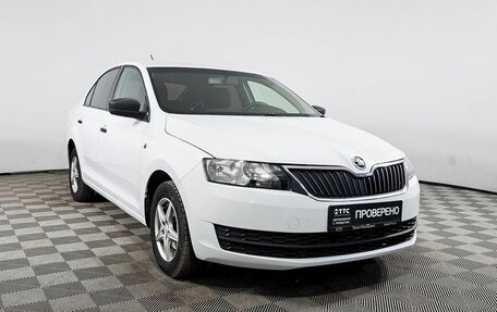 Skoda Rapid I, 2015 год, 810 000 рублей, 3 фотография