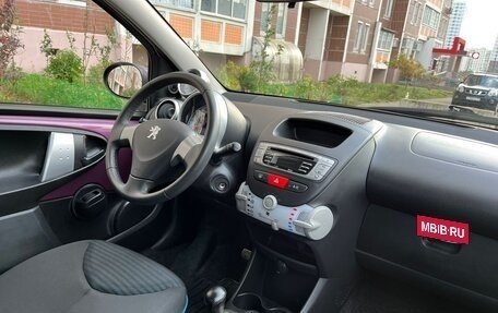 Peugeot 107 I рестайлинг, 2012 год, 949 000 рублей, 24 фотография