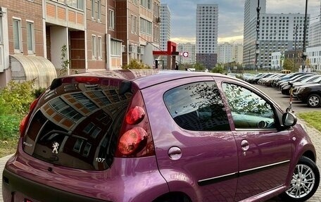 Peugeot 107 I рестайлинг, 2012 год, 949 000 рублей, 36 фотография