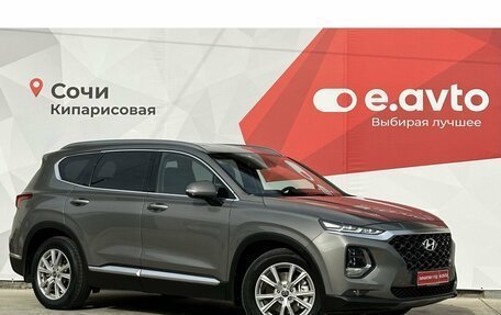 Hyundai Santa Fe IV, 2019 год, 3 700 000 рублей, 3 фотография