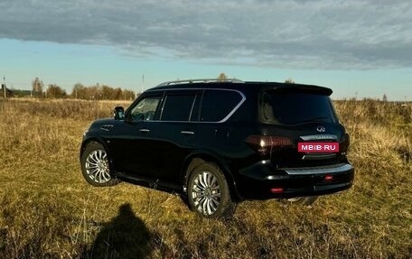 Infiniti QX80 I рестайлинг, 2017 год, 3 900 000 рублей, 4 фотография