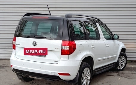 Skoda Yeti I рестайлинг, 2016 год, 1 790 000 рублей, 5 фотография