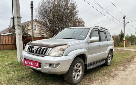 Toyota Land Cruiser Prado 120 рестайлинг, 2007 год, 1 630 000 рублей, 2 фотография