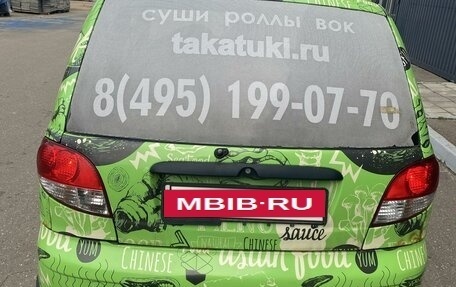 Daewoo Matiz I, 2012 год, 165 000 рублей, 6 фотография