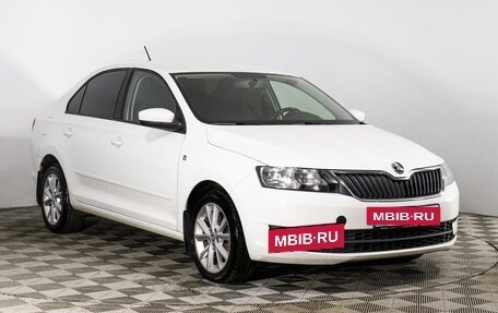 Skoda Rapid I, 2015 год, 1 089 000 рублей, 3 фотография