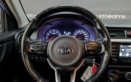 KIA Rio IV, 2019 год, 1 080 000 рублей, 13 фотография