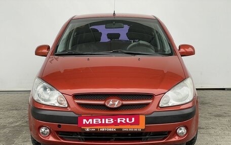 Hyundai Getz I рестайлинг, 2007 год, 677 000 рублей, 2 фотография