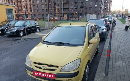 Hyundai Getz I рестайлинг, 2007 год, 490 000 рублей, 1 фотография