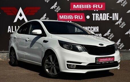 KIA Rio III рестайлинг, 2016 год, 1 075 000 рублей, 1 фотография