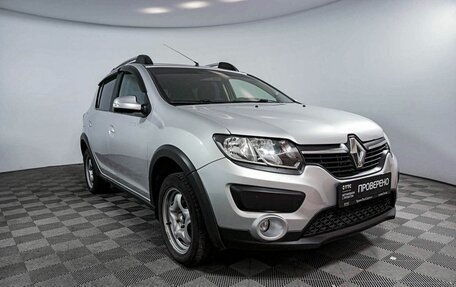 Renault Sandero II рестайлинг, 2017 год, 995 000 рублей, 3 фотография