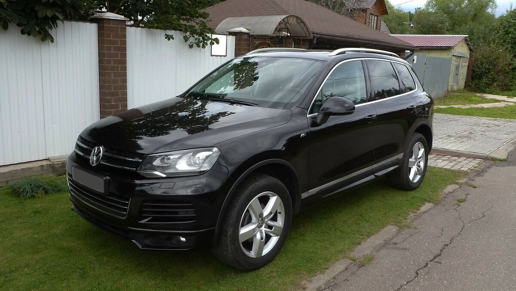 Volkswagen Touareg II рестайлинг, 2014 год, 870 000 рублей, 13 фотография