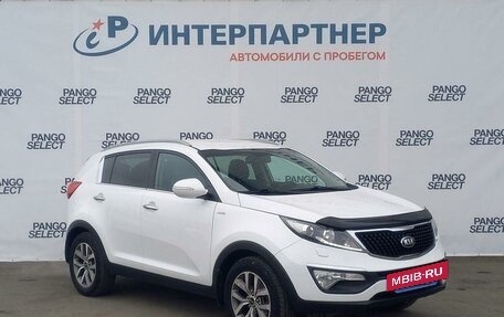 KIA Sportage III, 2014 год, 1 606 000 рублей, 3 фотография