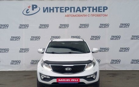 KIA Sportage III, 2014 год, 1 606 000 рублей, 2 фотография