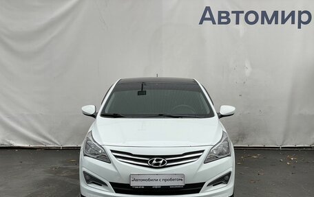 Hyundai Solaris II рестайлинг, 2015 год, 1 075 000 рублей, 2 фотография