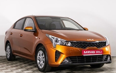 KIA Rio IV, 2021 год, 1 749 667 рублей, 3 фотография