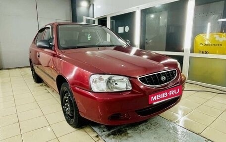 Hyundai Accent II, 2005 год, 335 000 рублей, 7 фотография