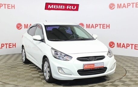 Hyundai Solaris II рестайлинг, 2012 год, 895 000 рублей, 3 фотография