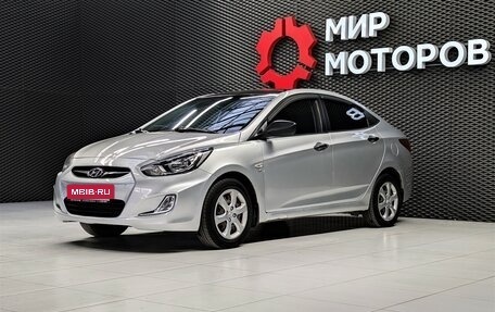 Hyundai Solaris II рестайлинг, 2012 год, 880 000 рублей, 5 фотография