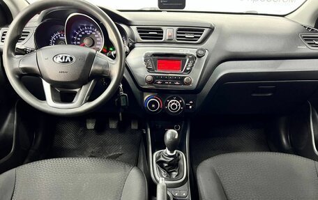 KIA Rio III рестайлинг, 2013 год, 833 500 рублей, 14 фотография