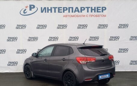 KIA Rio III рестайлинг, 2015 год, 857 000 рублей, 5 фотография