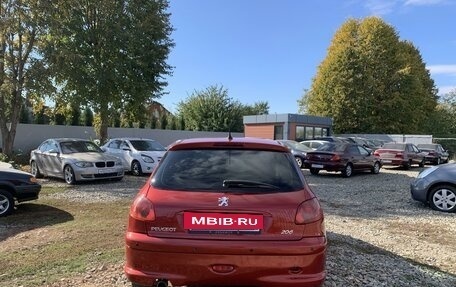 Peugeot 206, 2007 год, 395 000 рублей, 4 фотография