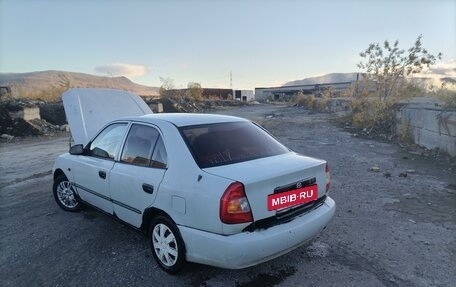 Hyundai Accent II, 2004 год, 200 000 рублей, 5 фотография