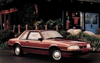 Ford Mustang III рестайлинг, 1989 год, 1 500 000 рублей, 1 фотография