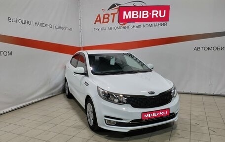 KIA Rio III рестайлинг, 2016 год, 1 226 000 рублей, 1 фотография