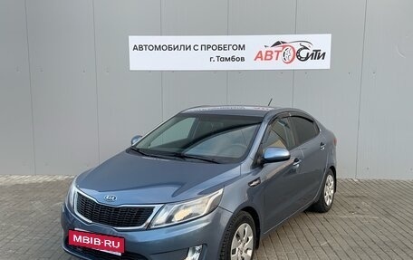 KIA Rio III рестайлинг, 2012 год, 940 000 рублей, 3 фотография