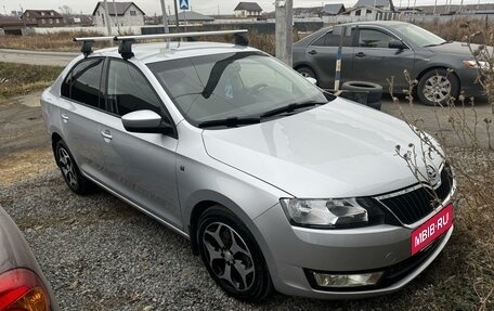 Skoda Rapid I, 2014 год, 850 000 рублей, 10 фотография