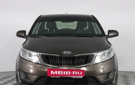 KIA Rio III рестайлинг, 2014 год, 899 000 рублей, 2 фотография