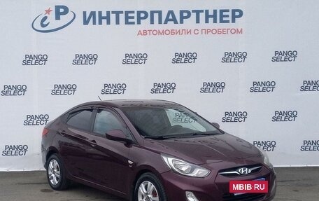 Hyundai Solaris II рестайлинг, 2011 год, 755 000 рублей, 3 фотография