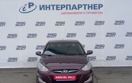 Hyundai Solaris II рестайлинг, 2011 год, 755 000 рублей, 2 фотография