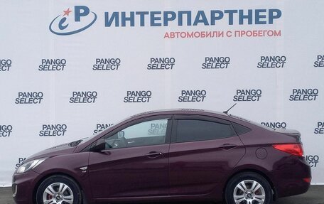 Hyundai Solaris II рестайлинг, 2011 год, 755 000 рублей, 8 фотография