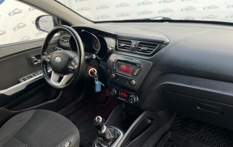 KIA Rio III рестайлинг, 2012 год, 793 000 рублей, 23 фотография